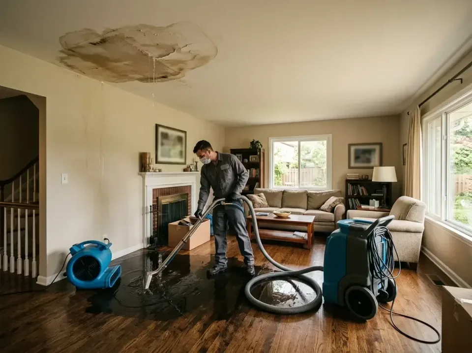 attic-pipe-burst-ceiling-drip-008 — frequently asked questions, Water Damage Restoration & Carpet Care in St. Augustine Shor…